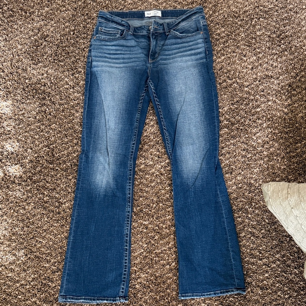 BKE Classic Women's Blue Bootcut Jeans